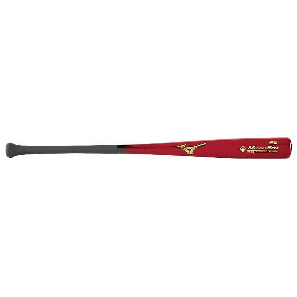 Mizuno MZE 243 Bamboo Elite Wood - Erkek Beysbol Sopası - Koyu Pembe/Siyah Türkiye (EICUOW-679)